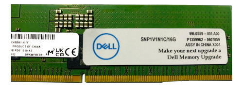 R12 Memoria Ram 16gb Pc5 Snp1v1n1c Dell R6615 R6625 R660xs