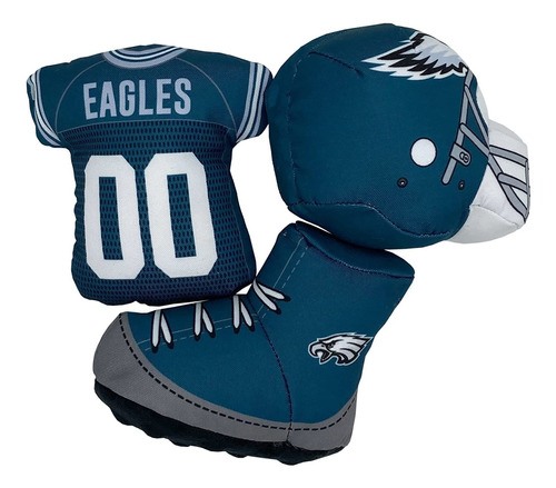 Nfl - Juguete Para Mascotas - Philadelphia Eagles - Juego De