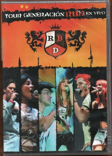 Dvd Rbd - Tour Generación Rbd En Vivo - Dvd Lacrado