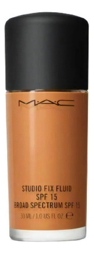 Base de maquillaje líquida MAC Studio Fix Fluid FPS 15 tono nw43 - 30mL