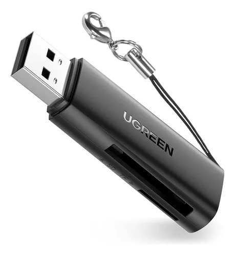 comprar Lectora De Tarjeta - 2 En 1 - Usb 3.0 - Sd + Tf Dual Ugreen Color Negro