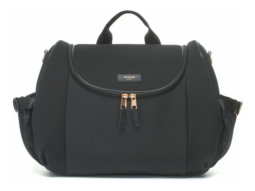 Storksak Poppy Luxe Black Scuba