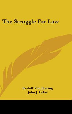 Libro The Struggle For Law - Jhering, Rudolf Von