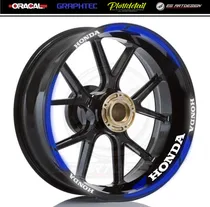 Comprar Cintas Reflectivas Llantas Calcos Aro Interno Honda Azul