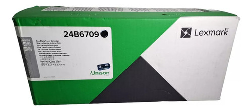 Toner Lexmark 24b6709 M5155 5163 M5170 Xm5163 Xm5170 Xm5263 Tinta Negro