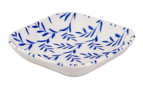 Plato Azul Porcelana Nnqr10x10mzt890002