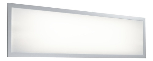 Painel Plafon Luminaria Led 120x30 Embutir 48w 3000k B. Quen Cor Branco 110V/220V
