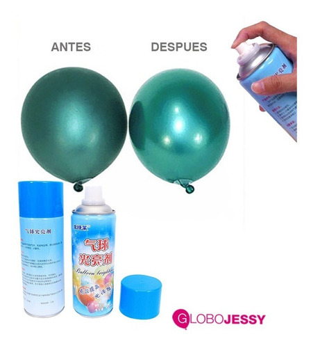 Spray De Brillo Para Globos De Látex 450 Ml