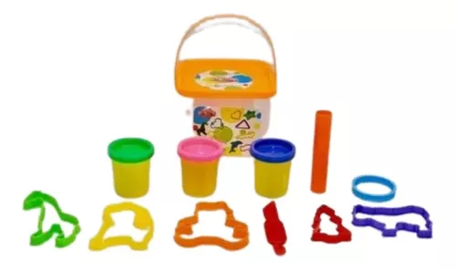 Kit De Moldes De Plastilina Para Niños