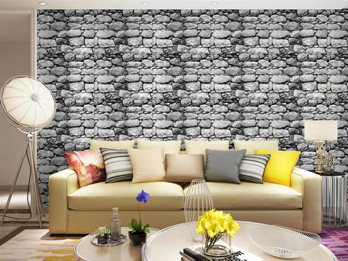 Papel Mural Pvc Autoadhesivo Rollo 10 Mts X 60 Cm. Oferta