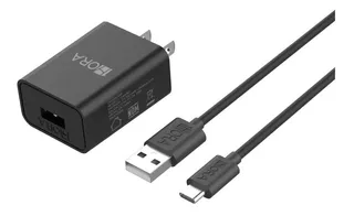 Cargador Tipo C con cable USB Datos Celular Carga Rápida 1Hora GAR080 Compatible con Samsung/Motorola