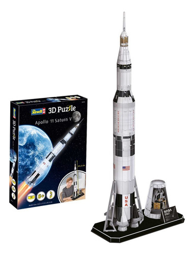Puzle 3D Puzzle Apolo 11 Saturn V Revell 00250