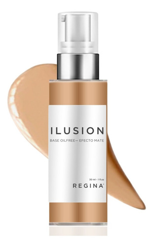 Ilusion Base De Maquillaje Matificante Oil Free Regina 