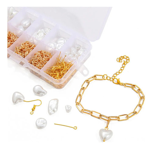 Perlas Barrocas Abs Hechas En Casa Con Agujero Conjunto 2