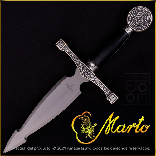 Imagen 2 de 10 de Daga Excalibur Rey Arturo De Pendragon Marto Toledo Espada