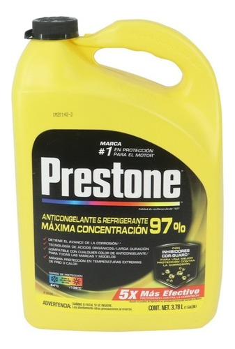 Anticongelante 97% Concentrado Prestone Af12097m 17300010