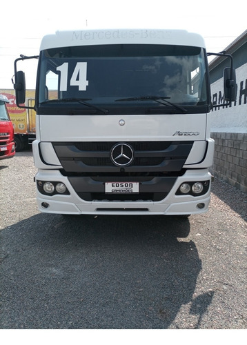 Imagem 3 de 6 de Mercedes Benz Mb Atego 2426 2014 Unico Dono 10 Pneus Novos