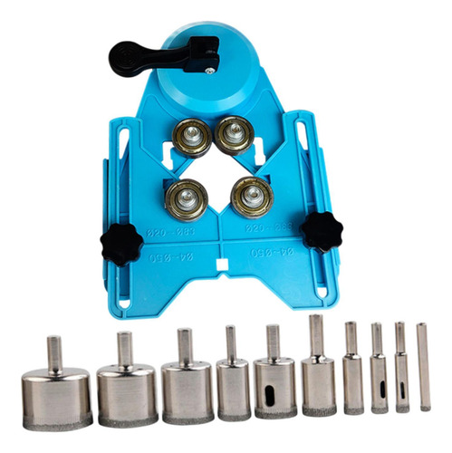 Bit Holesaw Jig Posição Da Copa De Sucção Única Azul