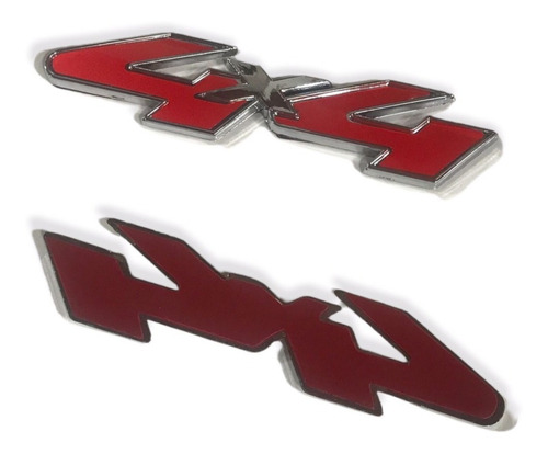 Logo Emblema 4x4 Autoadhesivo Alto Relieve Calidad