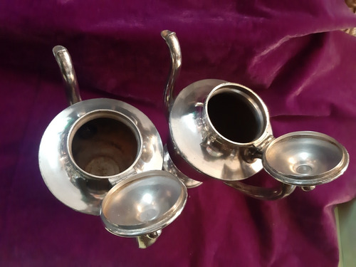 Servicio De Te Y Cafe Metl Plateado Wallace Silver Co