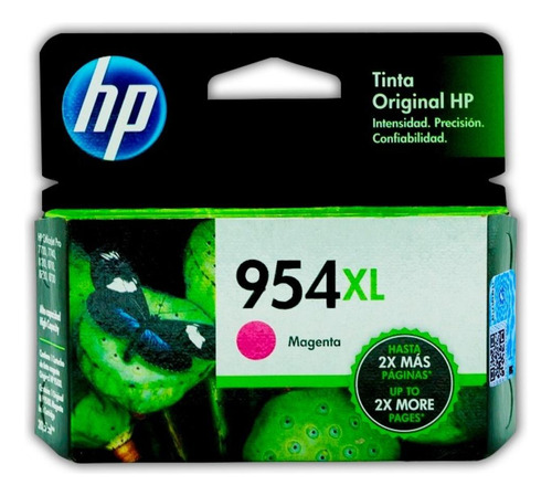 Cartucho De Tinta Hp Alto Rendimiento 954xl 1600 Págs Magent