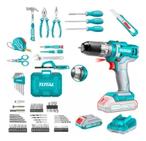 Comprar Taladro 20v + Set De Herramientas 165 Pcs Total Thkthp11652