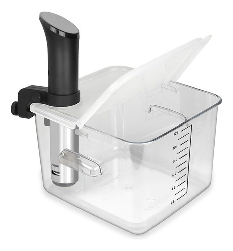 Everie Tapa De Contenedor Plegable Con Bisagras Sous Vide Pa