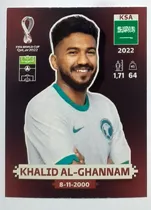 Comprar Figurita Mundial Qatar 2022 Al-ghannam Ksa 20 Oryx Original