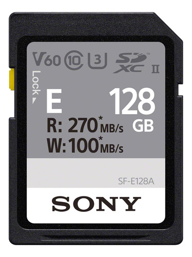Sony Memoria Sdxc Uhs-ii 128gb Sf-e Series 4k | Original 