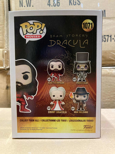 Vlad The Impeler 1071 Bram Strokers Dracula Funko Pop Nuevo