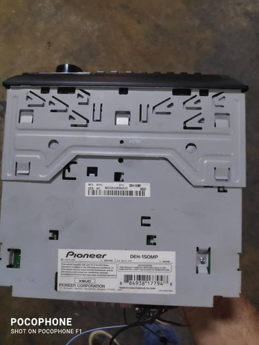 Imagen 2 de 3 de Reproductor Pioneer Deh-150mp