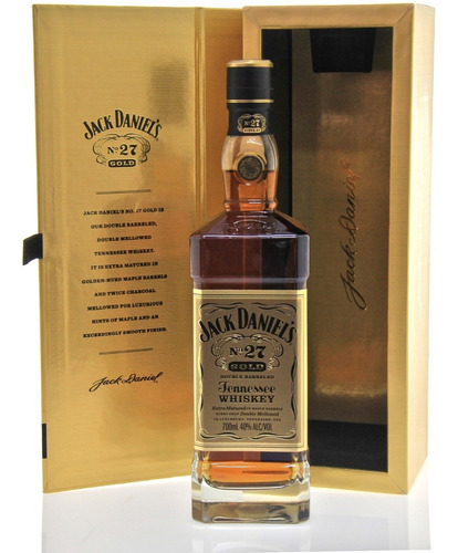 Imagen 2 de 9 de Whisky Jack Daniels Gold Nro 27 750ml En Estuche