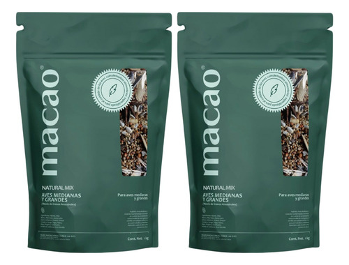 Alimento Macao Mixtura Para Loro, Perico Y Guacamaya 2k