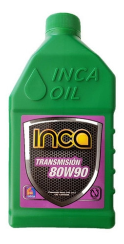 Aceite Inca Para Cajas Sincrónicas Y Transmisiones 80w90