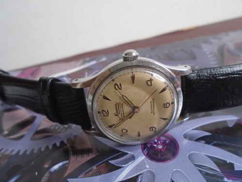 Minerva Antigo Cal 1256 Anos 60 Automatico Raridade