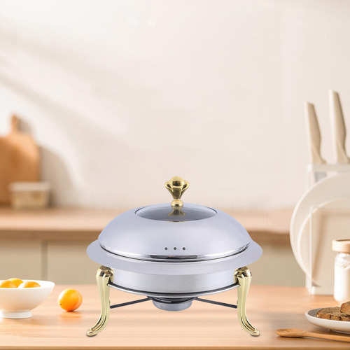 Catering Warmer Set Calentadores De Alimentos Dorado