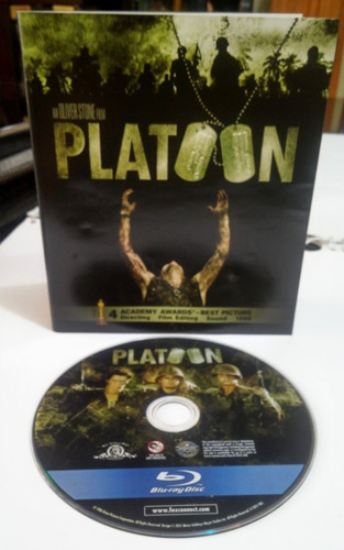 Bluray Pelotón - Oliver Stone ( Platoon) 1986 Orion Pictures