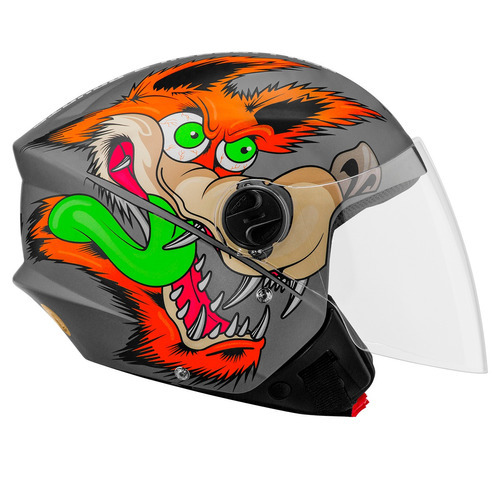 Casco para moto Pro Tork New Liberty Three plata talle 60