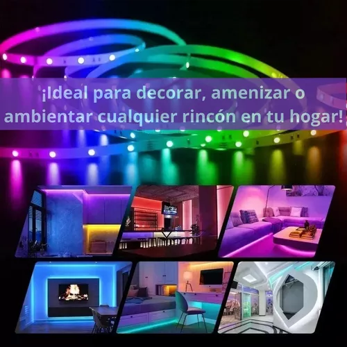 Tira de luces LED Wifi 2M para TV controlada por App Alexa y Asisstant  Google. DOSYU DY-PL06