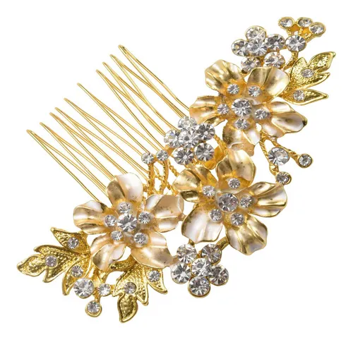 Peinetas Vintage De Cristal De Imitación Para Bodas Y Novias