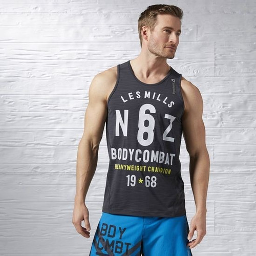 Combo Bermuda+ Remera Bodycombat Les Mills  Hombre Miami Usa