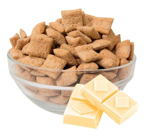 Almohaditas De Cereal Rellenas De Chocolate Blanco - 2.5 Kg