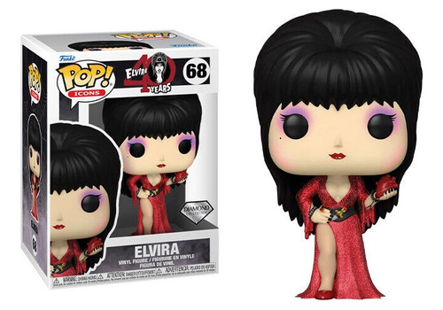 Funko Pop! Elvira 40 Aniversario #68 Coleccion Diamante