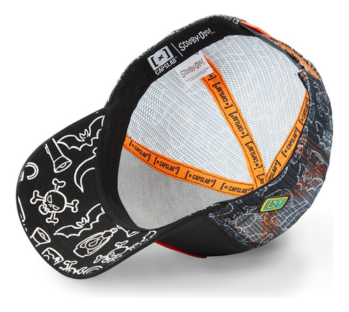 Gorra Capslab Scooby Doo Original Negro Unico Lisa