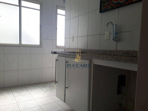 Apartamento Com 2 Dormitórios, 55 M² - Venda Por R$ 219.000,00 Ou Aluguel Por R$ 1.100,00/mês - Vila Rio De Janeiro - Guarulhos/sp - Ap16602