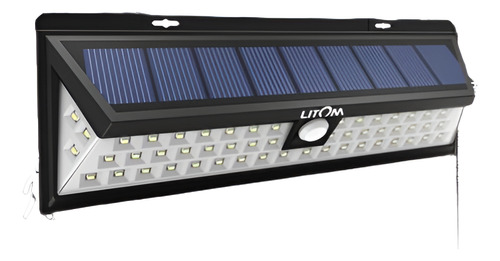 Litom 54led Movimiento Solar Sensor Seguridad Luz Jardín Ina