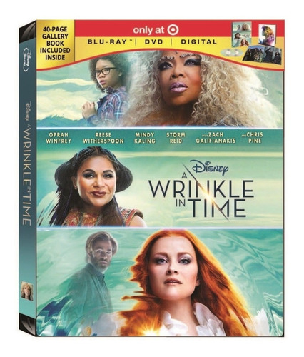 Blu-ray + Dvd A Wrinkle In Time Viaje En El Tiempo Digipack
