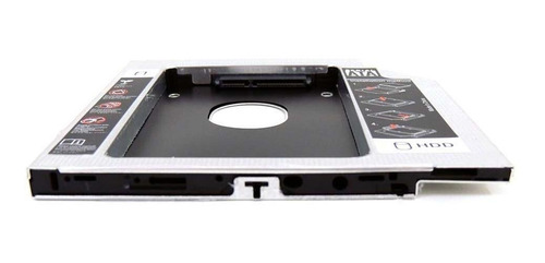 Imagem 4 de 5 de Adaptador Caddy Segundo Hd Ssd Sata P/ Notebook Drive 9,5mm
