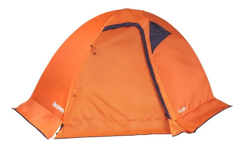 Carpa Glacier I 1 Persona Trekking 4000mm Duraluminio Color Naranja