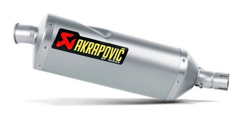 Caño Escape Moto Titanio Akrapovic Kawasaki Er-6n